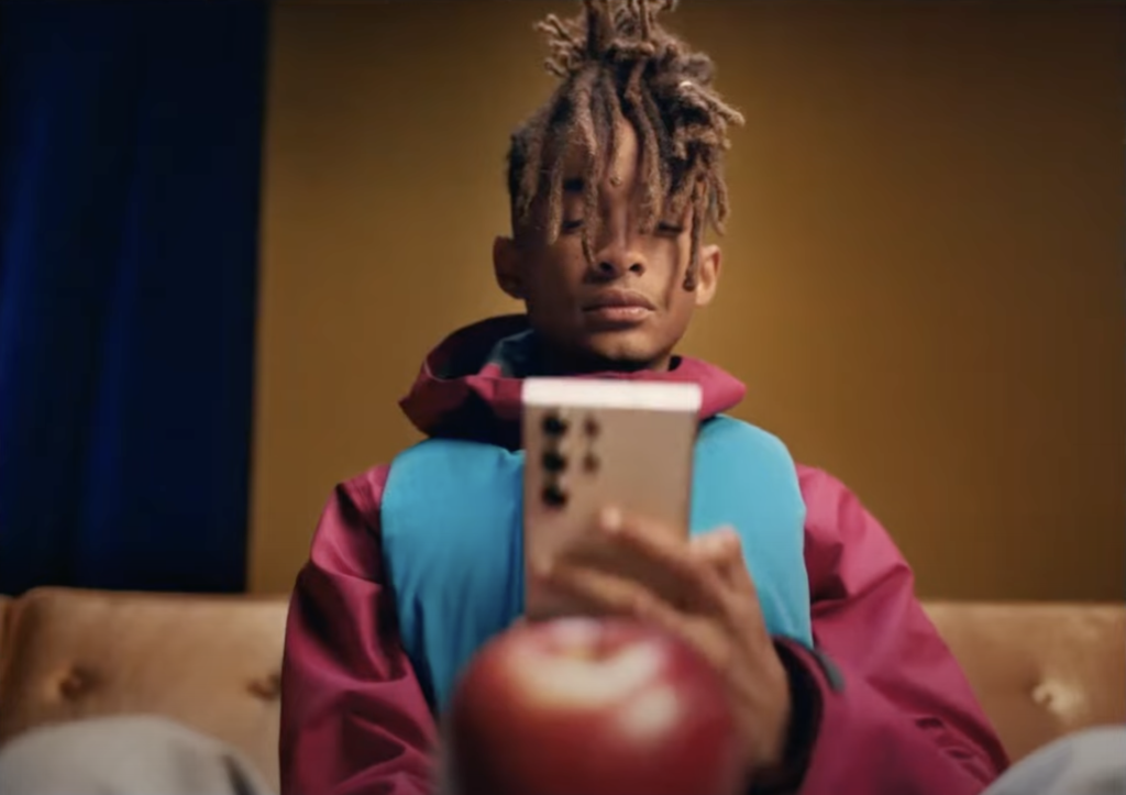 jaden smith ad samsung